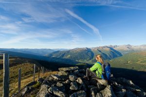 Ausblick vom Aineck - Wandern am Katschi