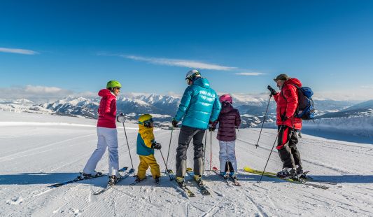 Skifahren am Katschberg