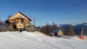 Skihütte direkt an der Piste in St. Margarethen